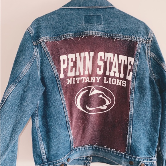 penn state jean jacket